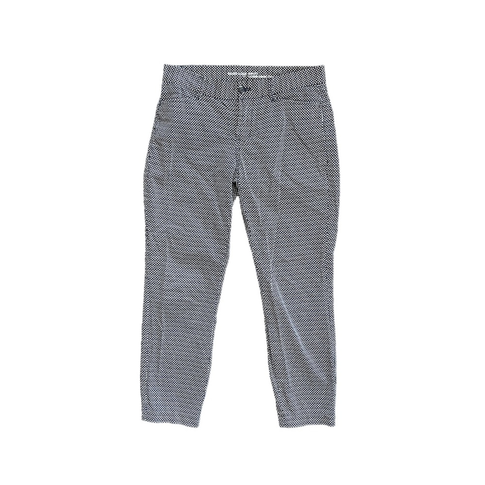 Khakis By Gap, Slim City Coupe Urbaine Etroite Cotton Dotted Ankled Pants Euc 0r